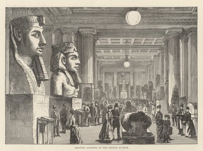 Electric Lighting of the British Museum by Frank Watkins