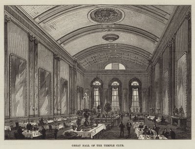 Great Hall of the Temple Club by Frank Watkins