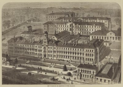 New Workhouse for Islington in Upper Holloway by Frank Watkins