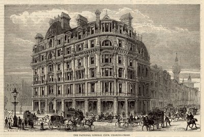 The National Liberal Club, Charing Cross, London by Frank Watkins