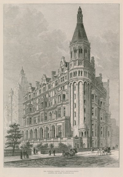 The National Liberal Club, Whitehall Place by Frank Watkins