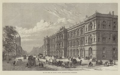 The New Home and Colonial Offices, Parliament-Street, Westminster by Frank Watkins
