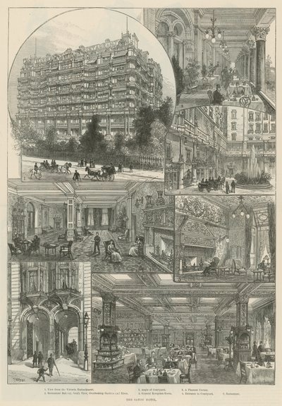 The Savoy Hotel by Frank Watkins