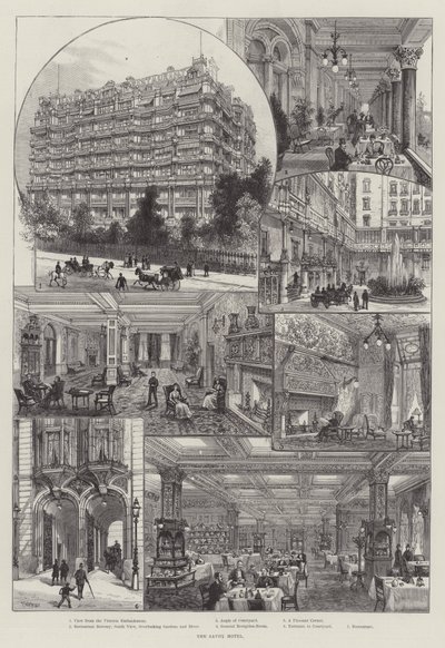 The Savoy Hotel by Frank Watkins