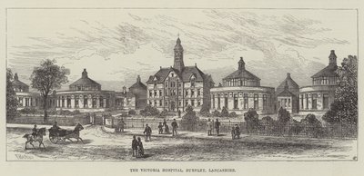 The Victoria Hospital, Burnley, Lancashire by Frank Watkins