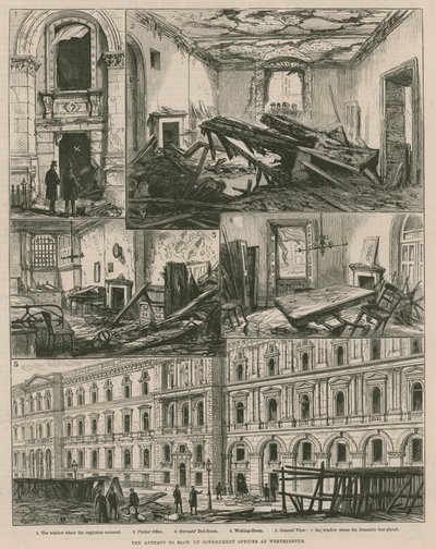 The attempt to blow up government offices at Westminster by Frank Watkins
