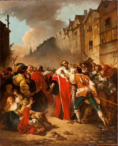 President Mole Manhandled by Insurgents by François André Vincent