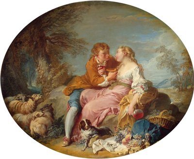 Pastoral Scene by François Boucher