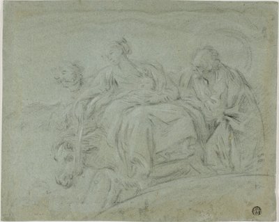 Flight into Egypt by François Boucher