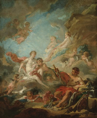 Venus in the Workshop of Vulcan by François Boucher