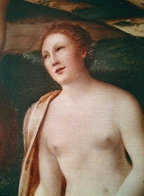Bust of a Nymph (detail) by François Clouet