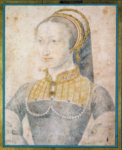 Portrait of Joan of Albret, Queen of Navarre, Mother of Henry IV by François Clouet