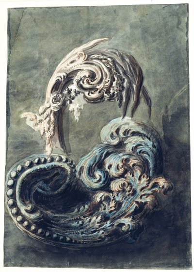 Scroll Ornament by François Cuvilliés the Younger