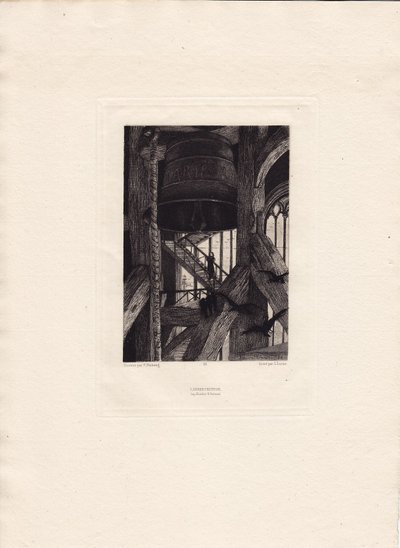 Victor Hugo - The Songs of Twilight - The Bell by Francois Flameng