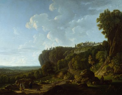 The Roman Campagna (View of Tivoli) by François Sablet