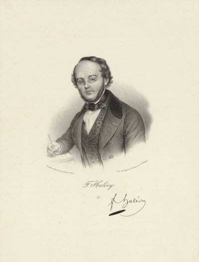 Jacques Fromental Halévy by Francois Seraphin Delpech