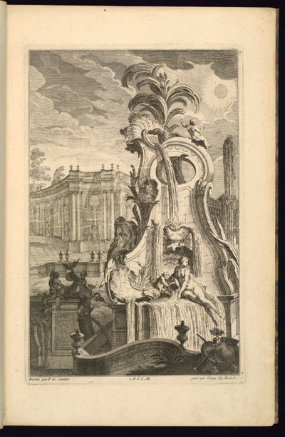 Design for Fountain with Venus by François de Cuvilliés the Elder