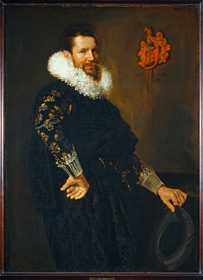 Paulus van Beresteyn, lawyer in Haarlem. 1619 by Frans (School of) Hals