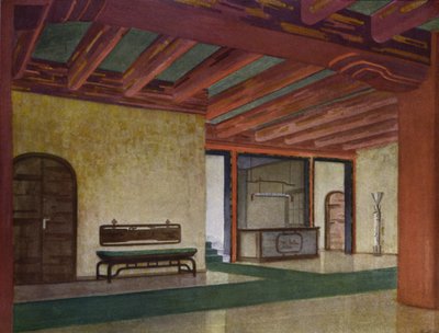 Vestibule in a Hotel by Frans Arnold Breuhaus de Groot