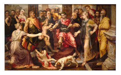 Judgment of Solomon by Frans Floris