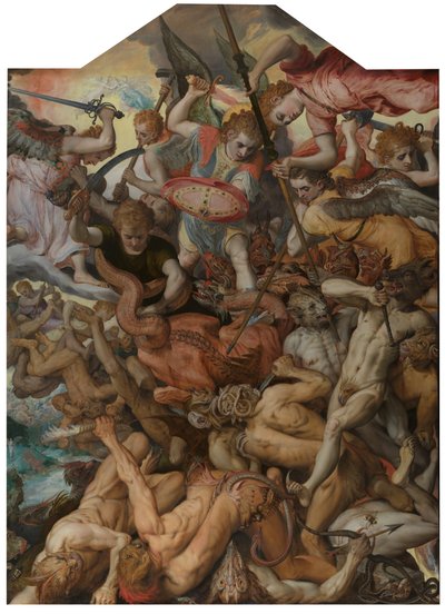 The Fall of the Rebel Angels by Frans Floris