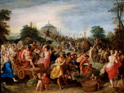Bacchus Procession by Frans Francken II