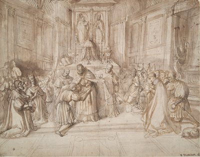 Knighting of a Young Man by Frans Francken the Younger