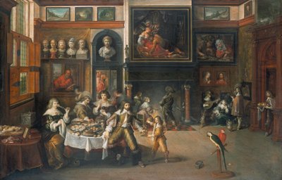 Supper at the House of Burgomaster Rockox by Frans Francken the Younger