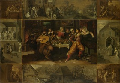 The Parable of the Prodigal Son, 1620 by Frans Francken the Younger