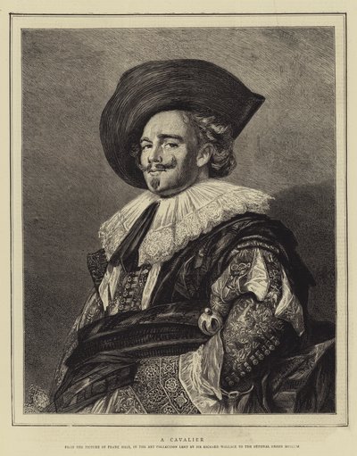 A Cavalier by Frans Hals