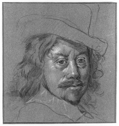 Portrait of Frans Hals by Frans Hals