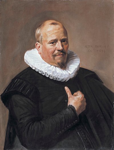 Portrait of a Man by Frans Hals