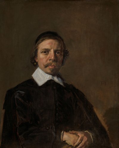 Portrait of a Man, Possibly a Clergyman by Frans Hals