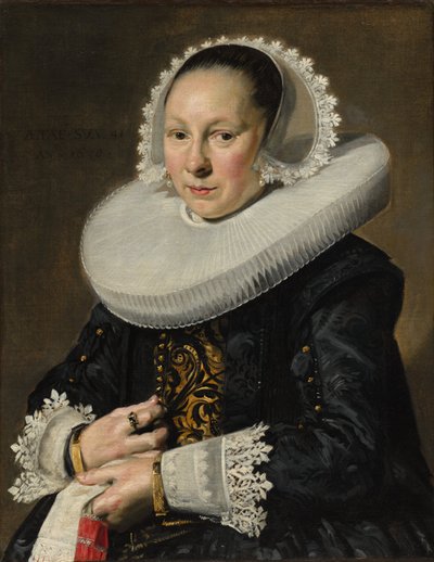 Portrait of a Woman, probably Aeltje Dircksdr. Pater by Frans Hals