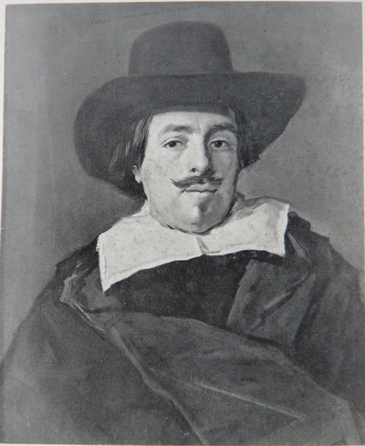 Portrait of a Man Facing Forward by Frans Hals