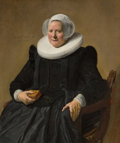 Portrait of an Elderly Lady by Frans Hals
