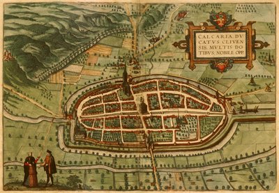 Kalkar Braun Hogenberg 1575 by Frans Hogenberg