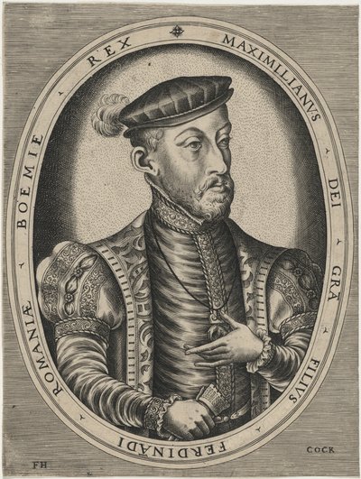 Maximilian II, Roman Emperor by Frans Huys