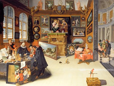 Interior of a Picture Gallery by Frans II Francken