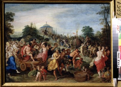 The Procession of Bacchus by Frans II Francken