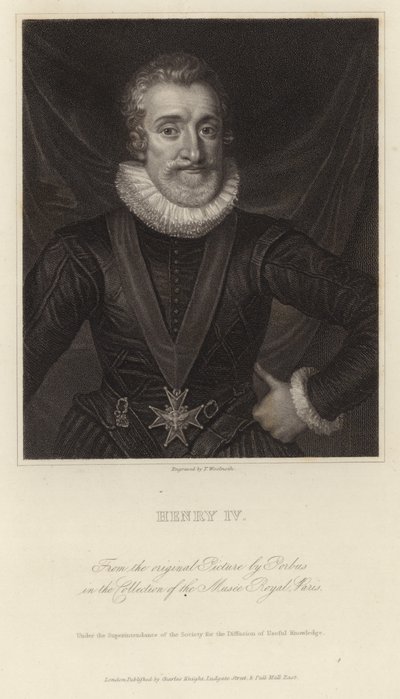 Henry IV, King of France by Frans II Pourbus