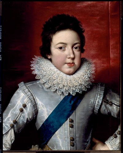 Portrait of Louis XIII, King of France and Navarre, c.1616 by Frans II Pourbus