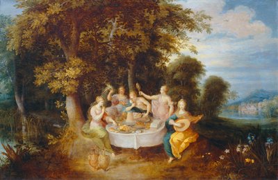 The Five Senses by Frans II the Younger Francken