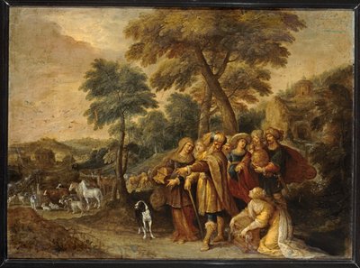Noah Going into the Ark by Frans II the Younger Francken