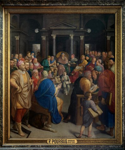 Central panel of the Triptych of 
