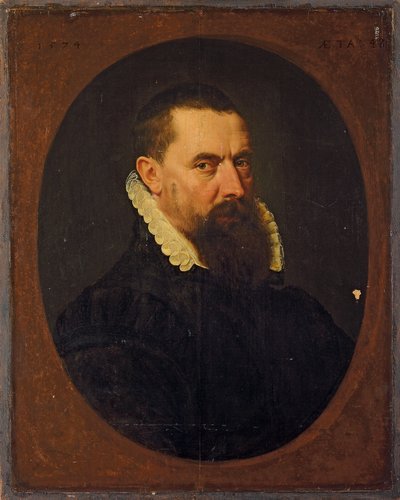 Portrait of a Bearded Gentleman, 1574 by Frans I Pourbus