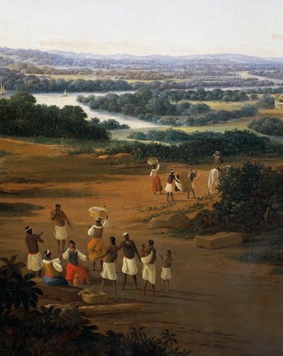 Serinhaem Village in Brazil or The Home of a Sugar Cane Planter in Brazil by Frans Post