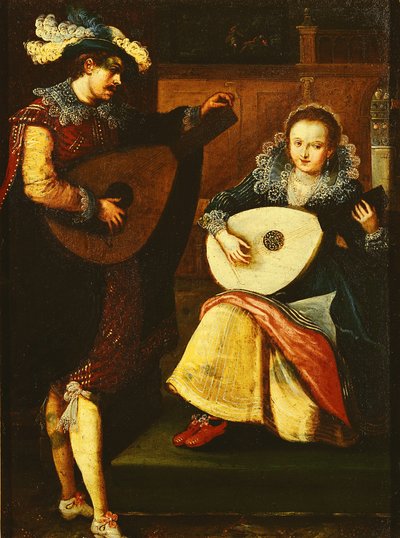 The Five Senses: Hearing by Frans Pourbus the Younger