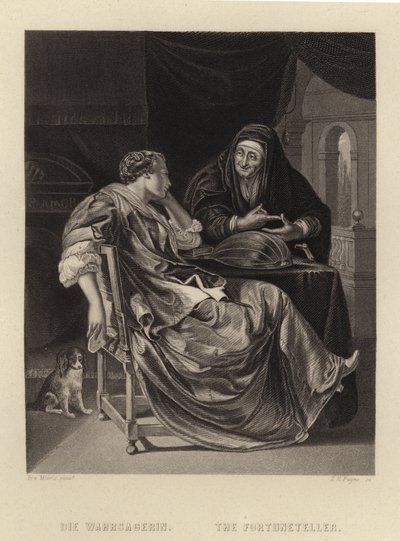 The Fortune Teller by Frans van Mieris