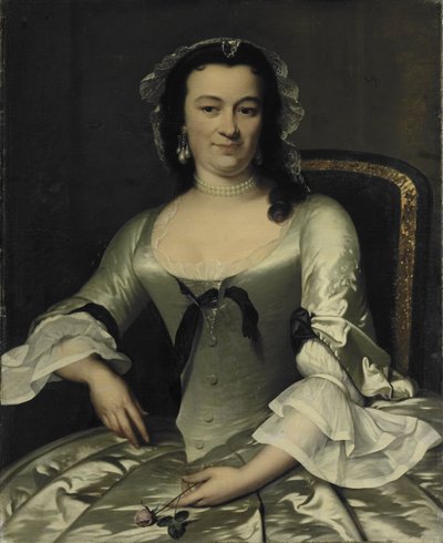 Portrait of Maria Henriette van de Pol by Frans van der Mijn